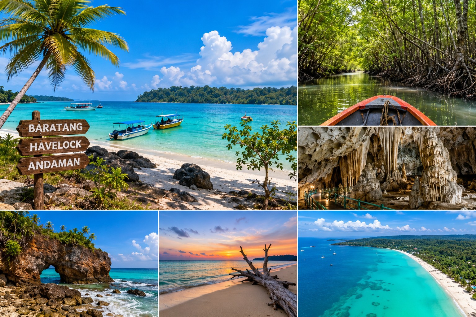 Andaman with Baratang & Havelock