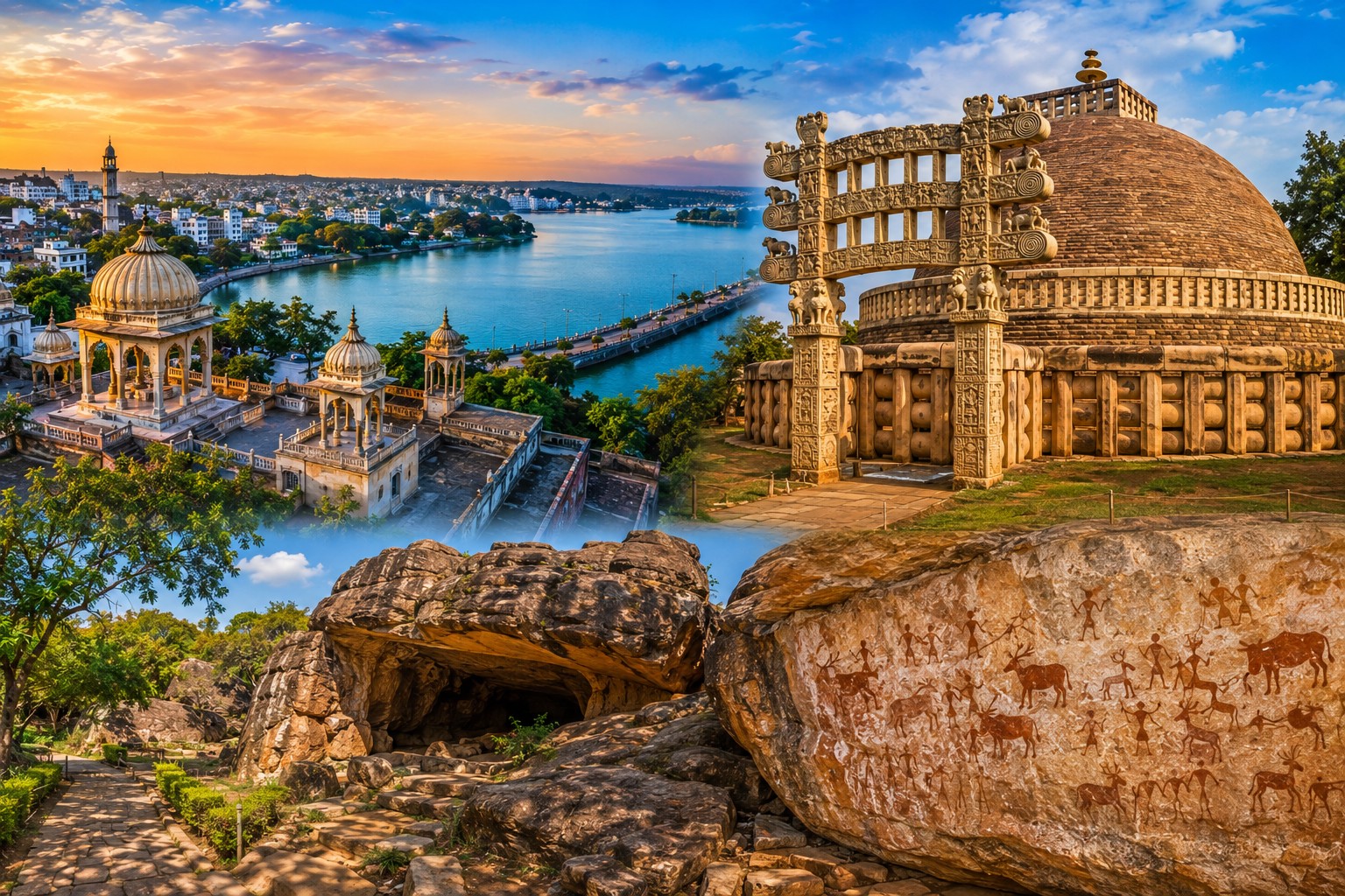 Bhopal – Sanchi – Bhimbetka