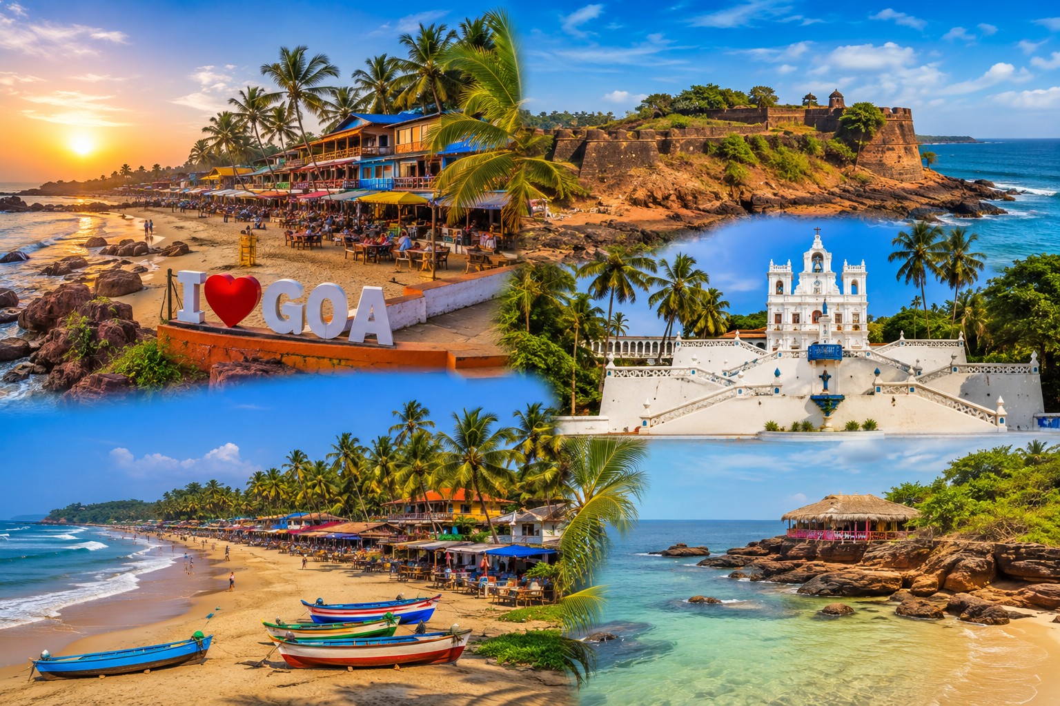 North Goa Beach Holiday