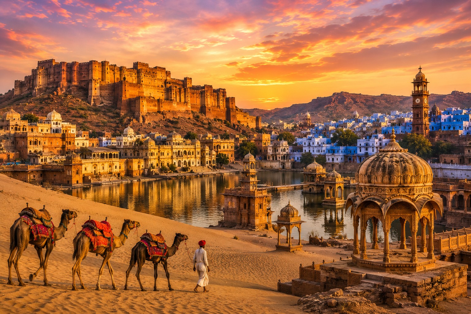 Rajasthan Desert & Heritage – Bikaner – Jaisalmer – Jodhpur